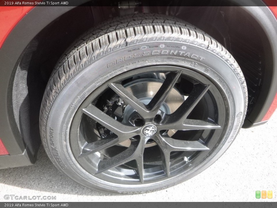 2019 Alfa Romeo Stelvio Ti Sport AWD Wheel and Tire Photo #130108283