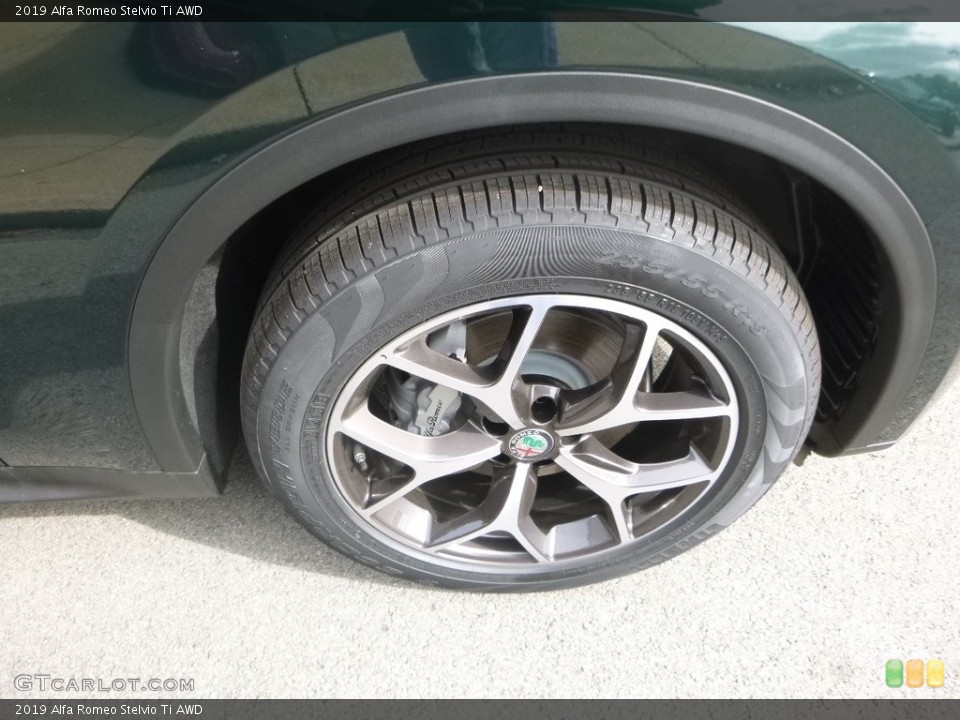 2019 Alfa Romeo Stelvio Ti AWD Wheel and Tire Photo #130110653
