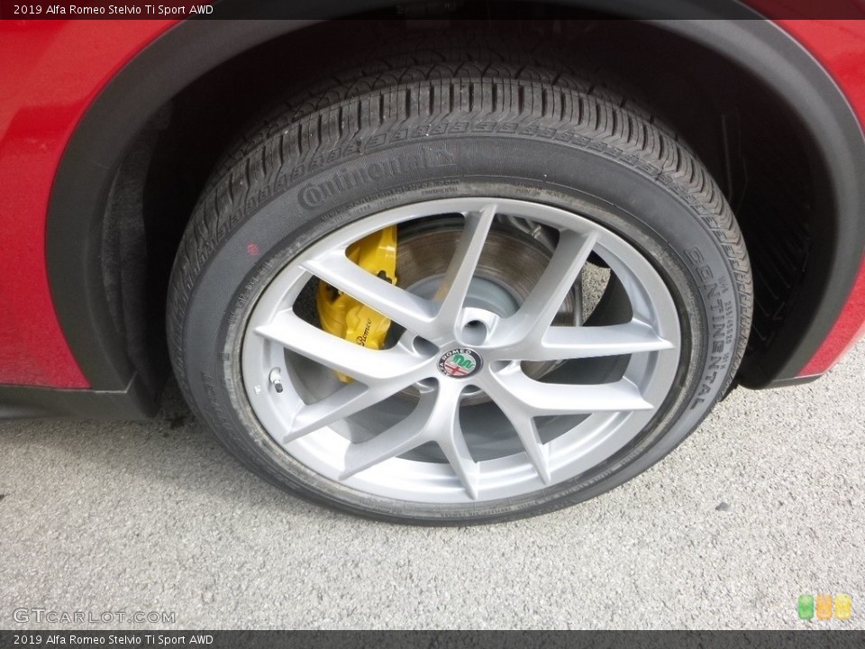 2019 Alfa Romeo Stelvio Ti Sport AWD Wheel and Tire Photo #130111379
