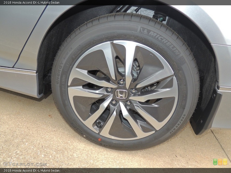2018 Honda Accord EX-L Hybrid Sedan Wheel and Tire Photo #130132061