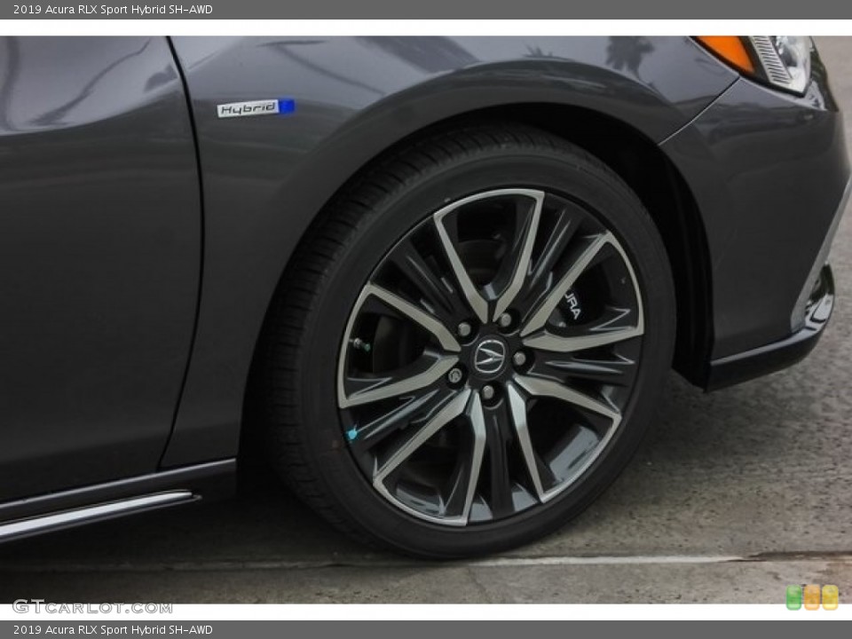 2019 Acura RLX Sport Hybrid SH-AWD Wheel and Tire Photo #130133000