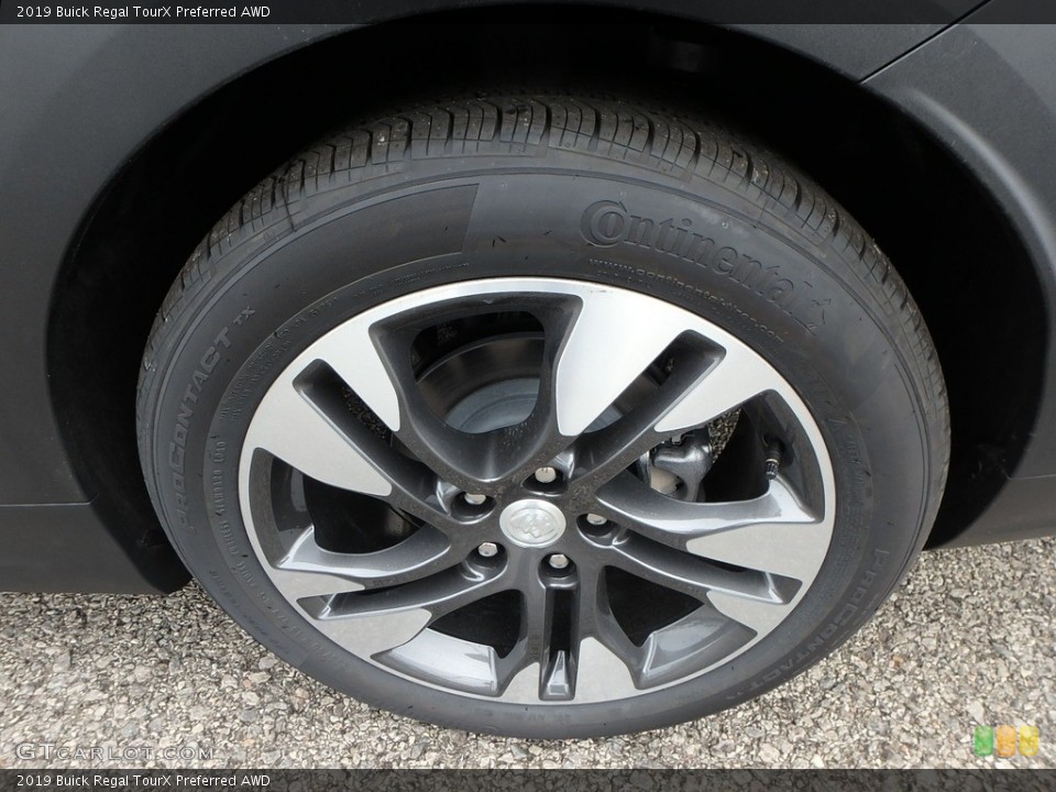 2019 Buick Regal TourX Preferred AWD Wheel and Tire Photo #130134050