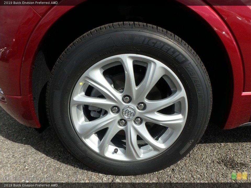 2019 Buick Envision Preferred AWD Wheel and Tire Photo #130134683