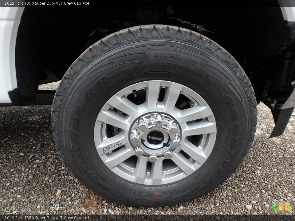 2019 Ford F350 Super Duty XLT Crew Cab 4x4 Wheel and Tire Photo #130135565