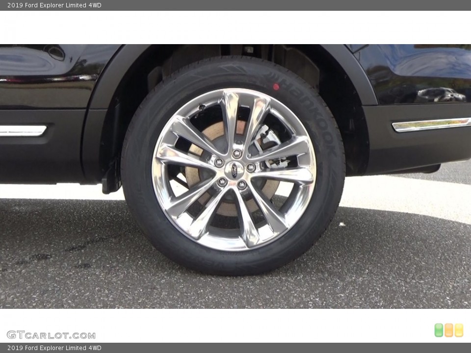 2019 Ford Explorer Limited 4WD Wheel and Tire Photo #130142435