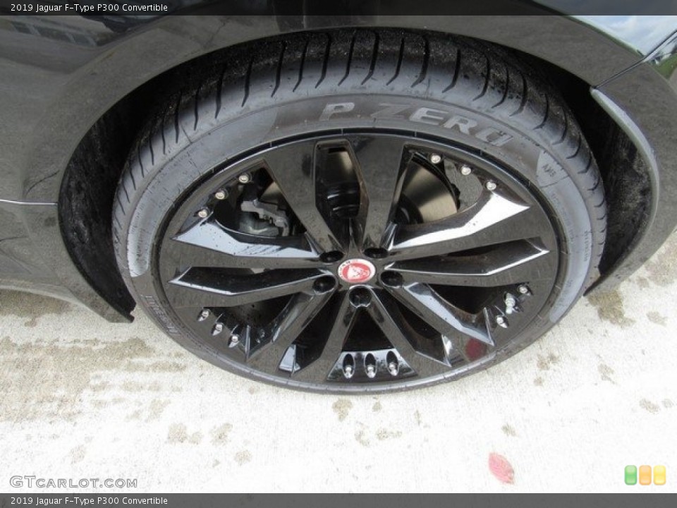 2019 Jaguar F-Type P300 Convertible Wheel and Tire Photo #130147298