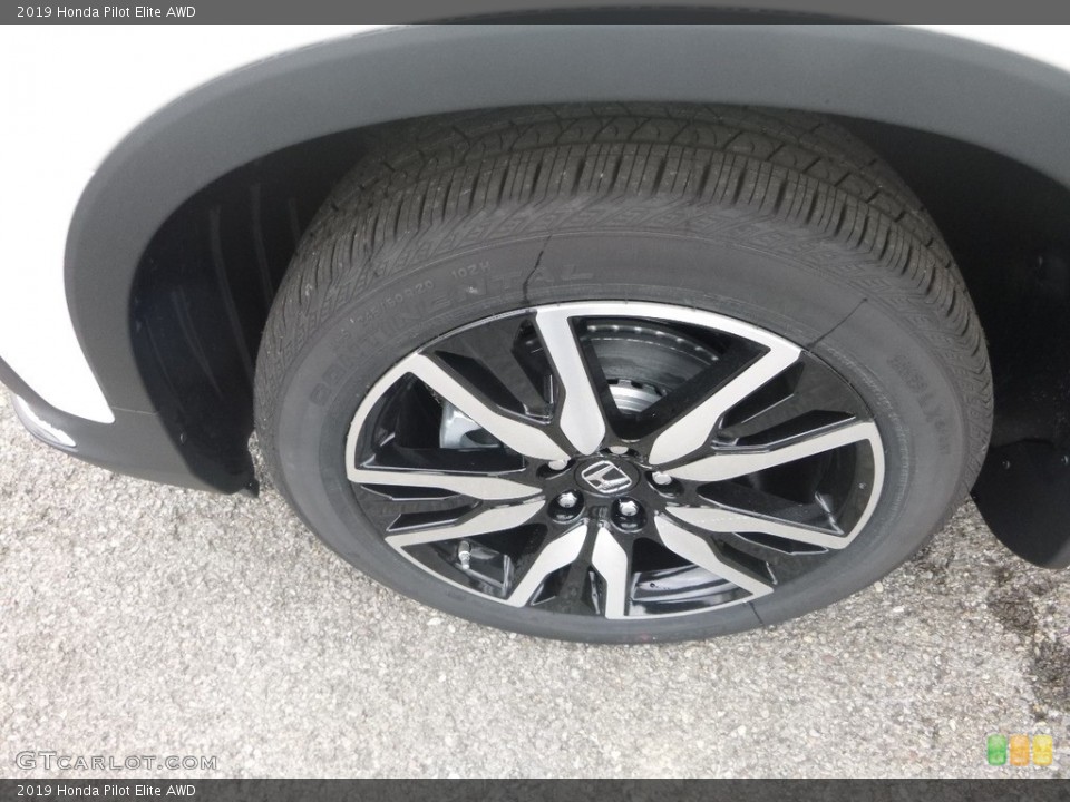 2019 Honda Pilot Elite AWD Wheel and Tire Photo #130159602