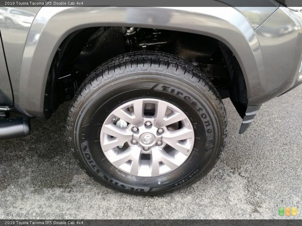 2019 Toyota Tacoma SR5 Double Cab 4x4 Wheel and Tire Photo #130165542