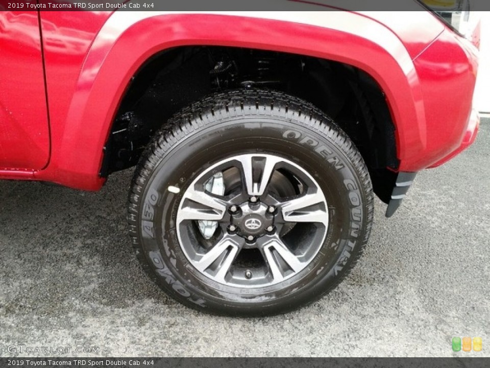 2019 Toyota Tacoma TRD Sport Double Cab 4x4 Wheel and Tire Photo #130165986