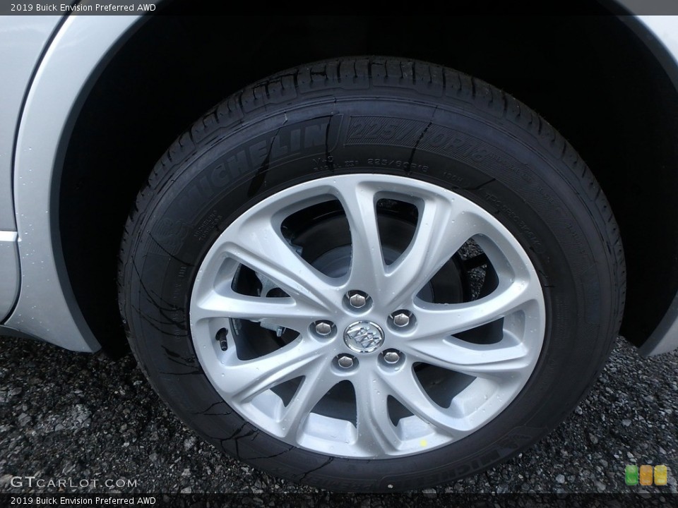 2019 Buick Envision Preferred AWD Wheel and Tire Photo #130180923