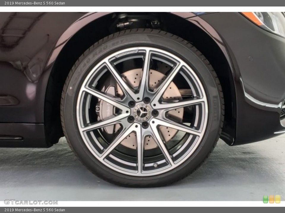 2019 Mercedes-Benz S 560 Sedan Wheel and Tire Photo #130191726