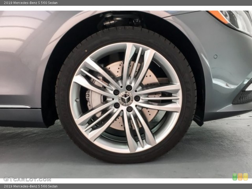 2019 Mercedes-Benz S 560 Sedan Wheel and Tire Photo #130192986