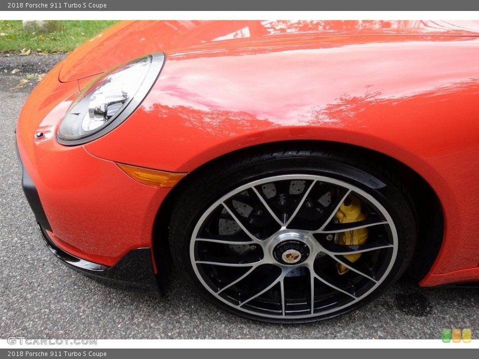 2018 Porsche 911 Turbo S Coupe Wheel and Tire Photo #130218253