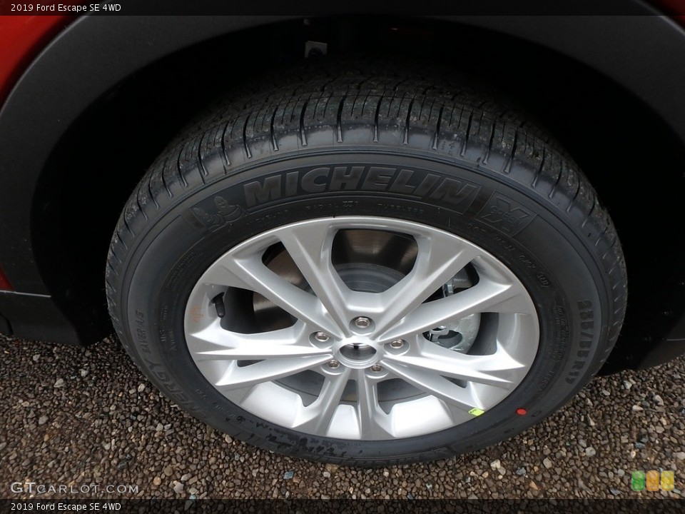 2019 Ford Escape SE 4WD Wheel and Tire Photo #130222870