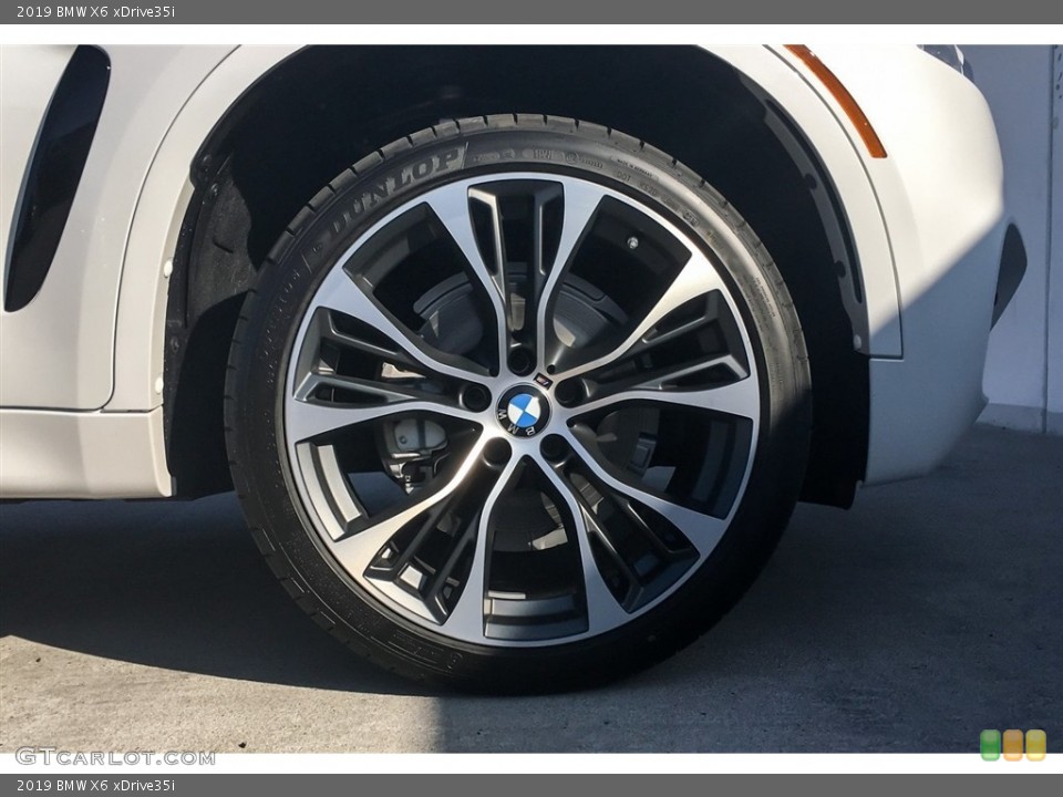 2019 BMW X6 xDrive35i Wheel and Tire Photo #130226329