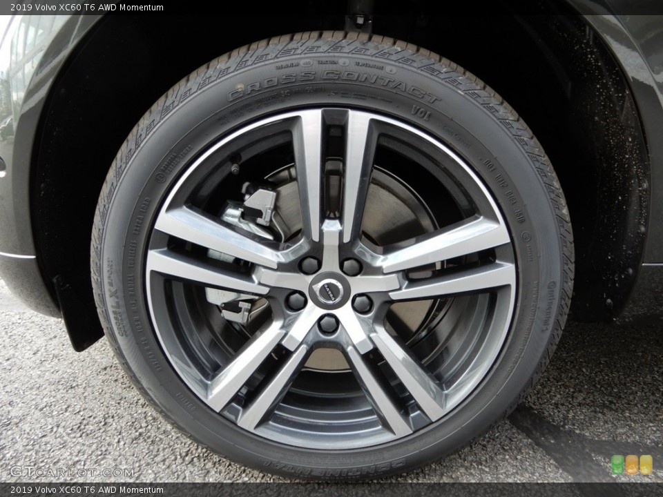 2019 Volvo XC60 T6 AWD Momentum Wheel and Tire Photo #130226632