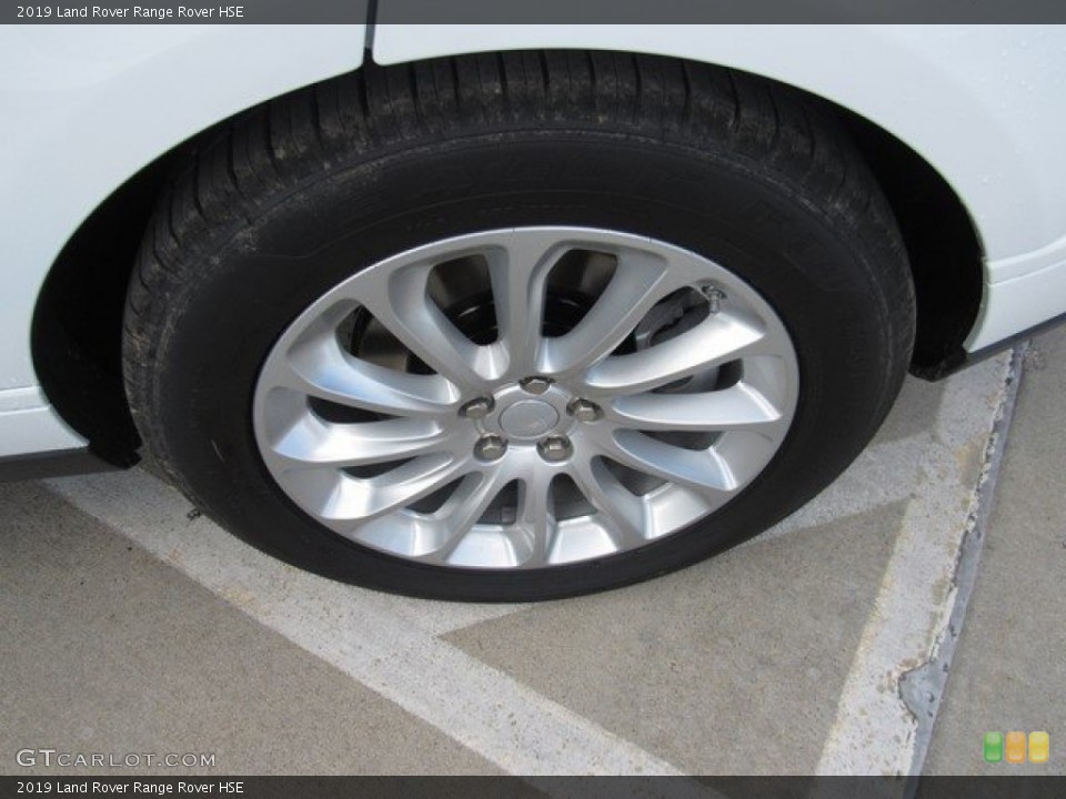 2019 Land Rover Range Rover HSE Wheel and Tire Photo #130226635