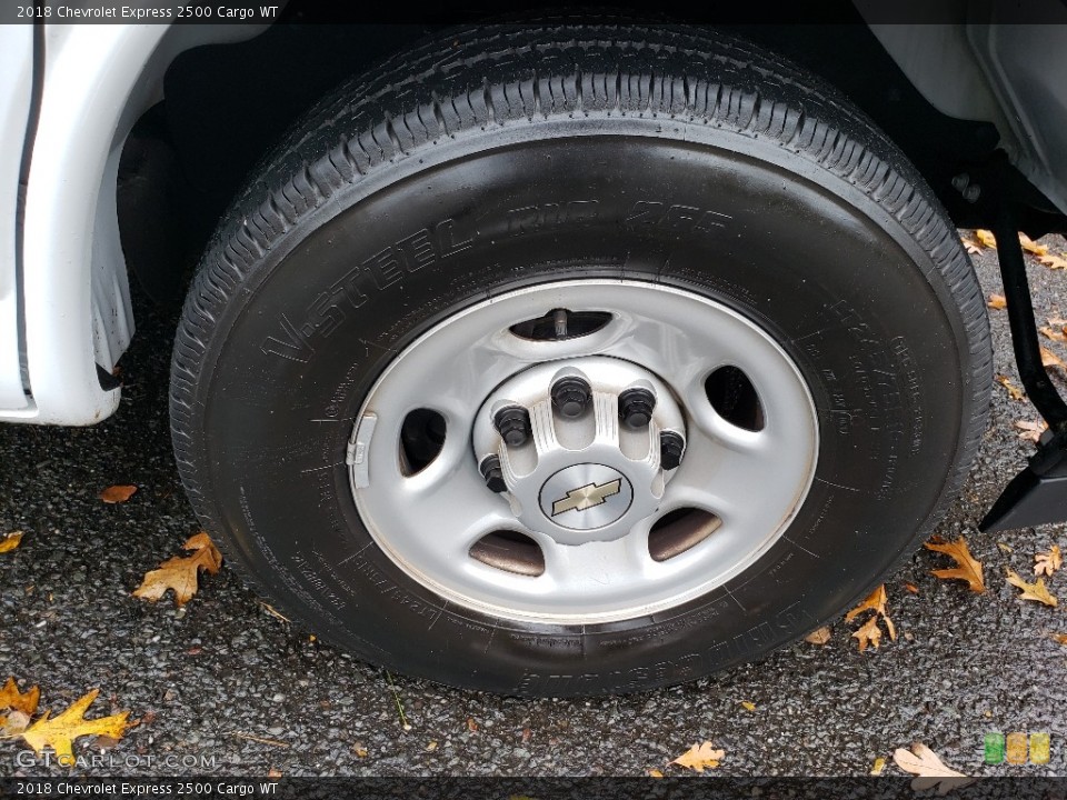 2018 Chevrolet Express Wheels and Tires