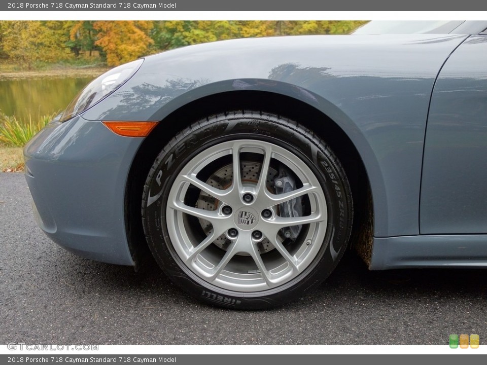 2018 Porsche 718 Cayman  Wheel and Tire Photo #130271693