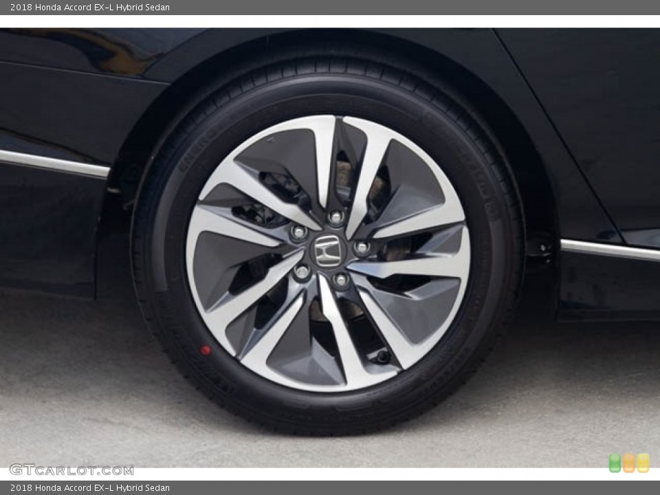 2018 Honda Accord EX-L Hybrid Sedan Wheel and Tire Photo #130275428