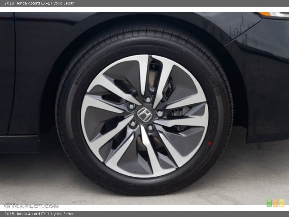 2018 Honda Accord EX-L Hybrid Sedan Wheel and Tire Photo #130275455