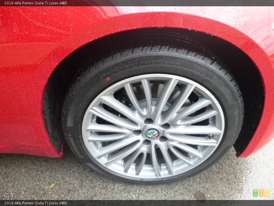 2019 Alfa Romeo Giulia Ti Lusso AWD Wheel and Tire Photo #130285448