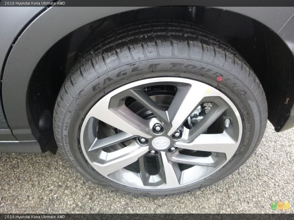 2019 Hyundai Kona Ultimate AWD Wheel and Tire Photo #130290989
