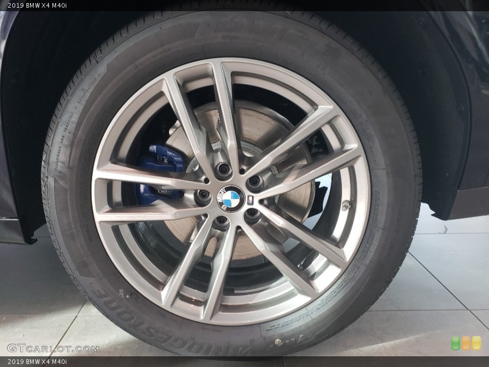 2019 BMW X4 M40i Wheel and Tire Photo #130293521