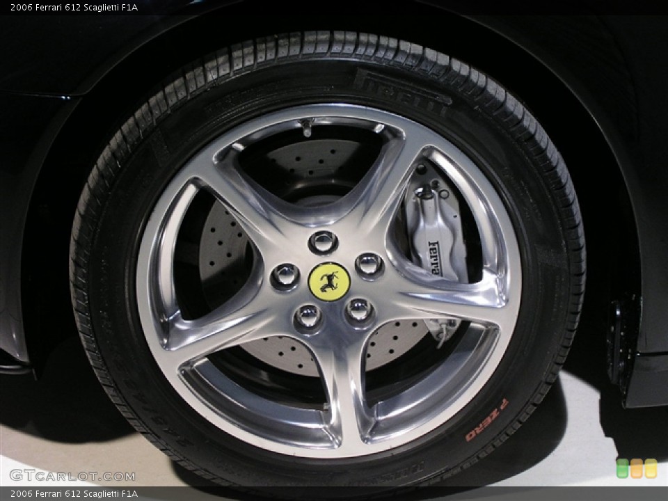 2006 Ferrari 612 Scaglietti F1A Wheel and Tire Photo #130307