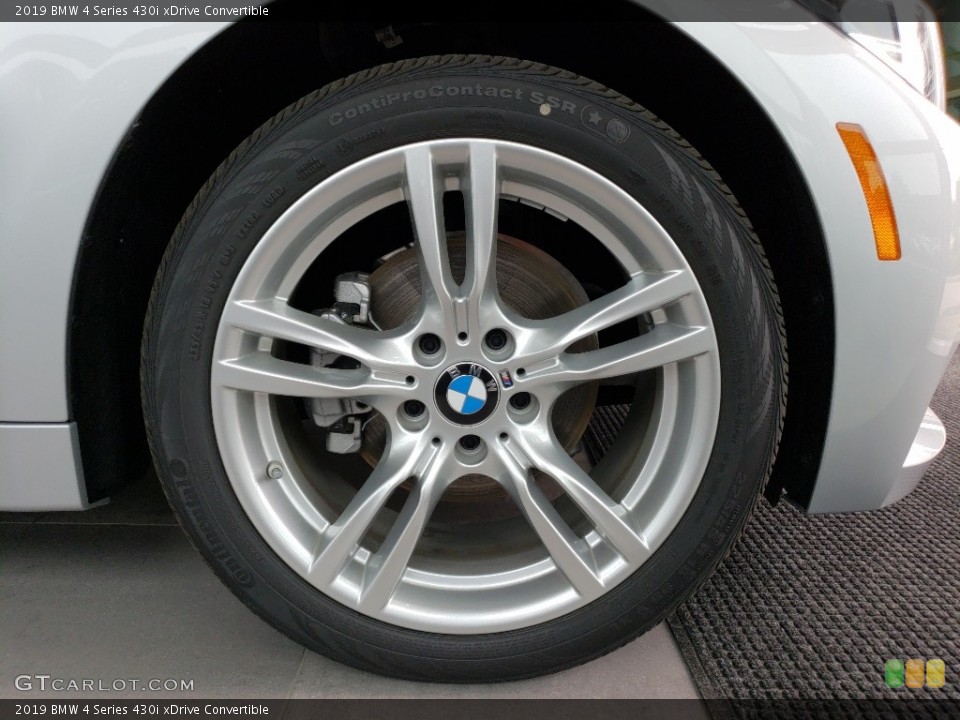 2019 BMW 4 Series 430i xDrive Convertible Wheel and Tire Photo #130316209