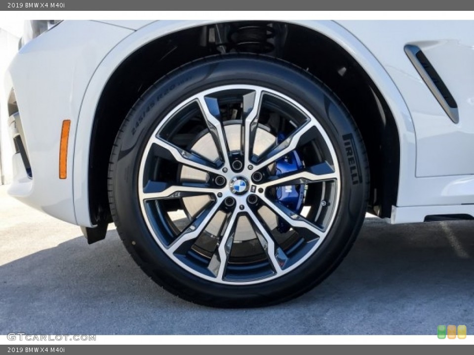 2019 BMW X4 M40i Wheel and Tire Photo #130318459