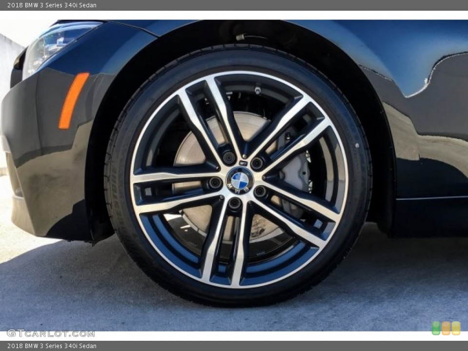 2018 BMW 3 Series 340i Sedan Wheel and Tire Photo #130319164