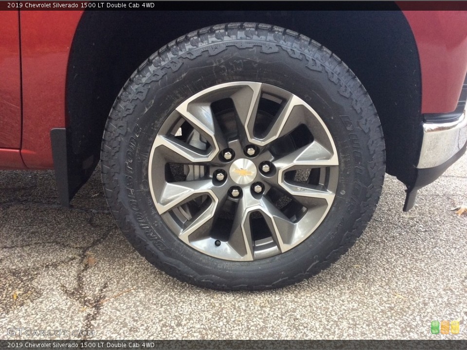 2019 Chevrolet Silverado 1500 LT Double Cab 4WD Wheel and Tire Photo #130320484