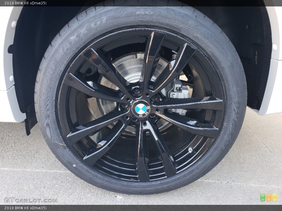 2019 BMW X6 xDrive35i Wheel and Tire Photo #130321693