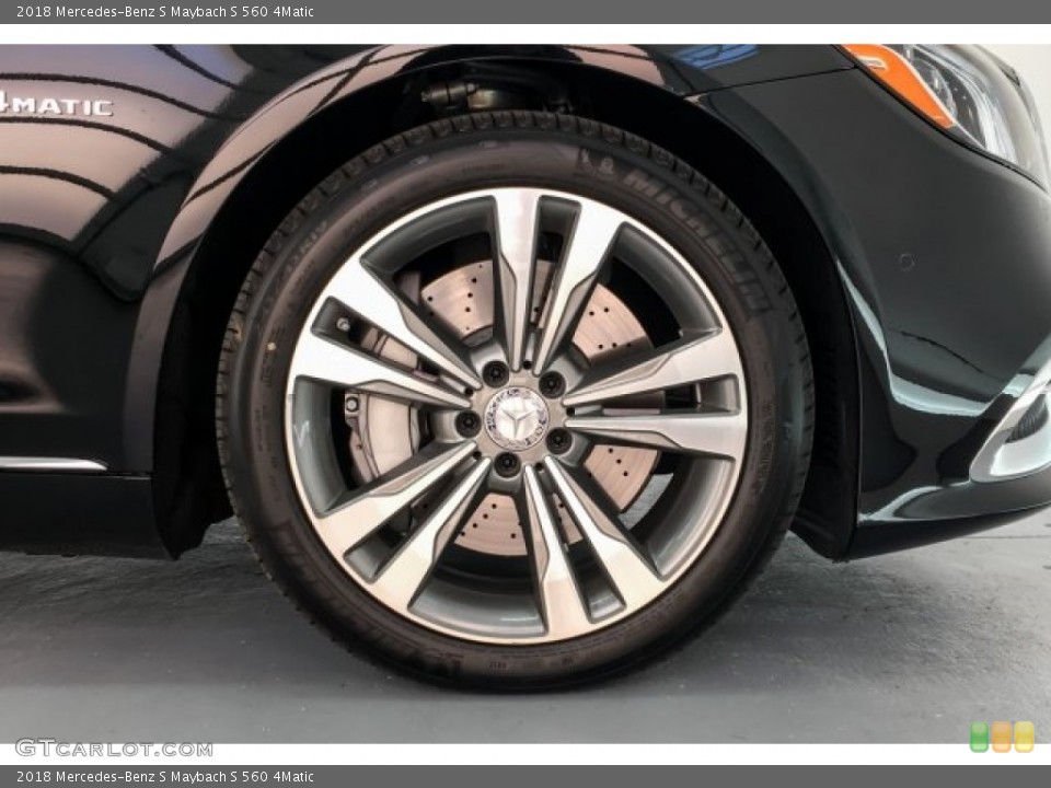 2018 Mercedes-Benz S Maybach S 560 4Matic Wheel and Tire Photo #130334647