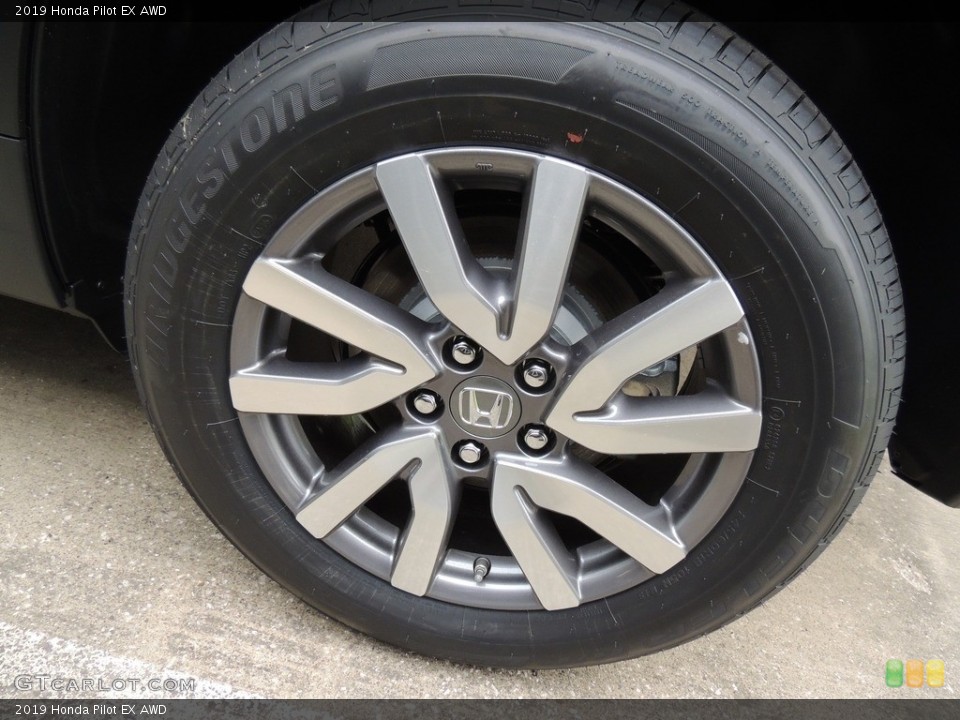 2019 Honda Pilot EX AWD Wheel and Tire Photo #130348166