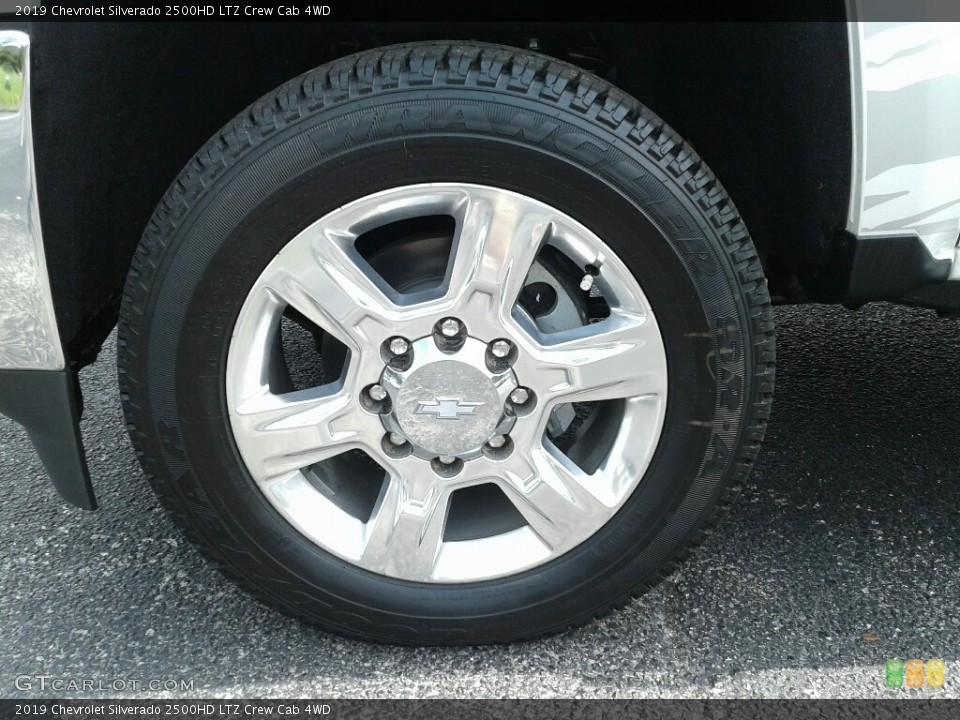 2019 Chevrolet Silverado 2500HD LTZ Crew Cab 4WD Wheel and Tire Photo #130364945