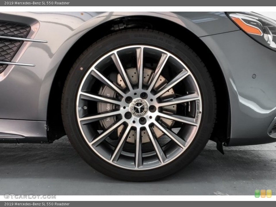 2019 Mercedes-Benz SL 550 Roadster Wheel and Tire Photo #130370418