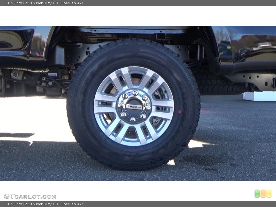2019 Ford F250 Super Duty XLT SuperCab 4x4 Wheel and Tire Photo #130387958