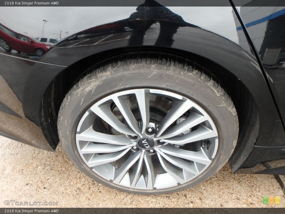 2018 Kia Stinger Premium AWD Wheel and Tire Photo #130401713