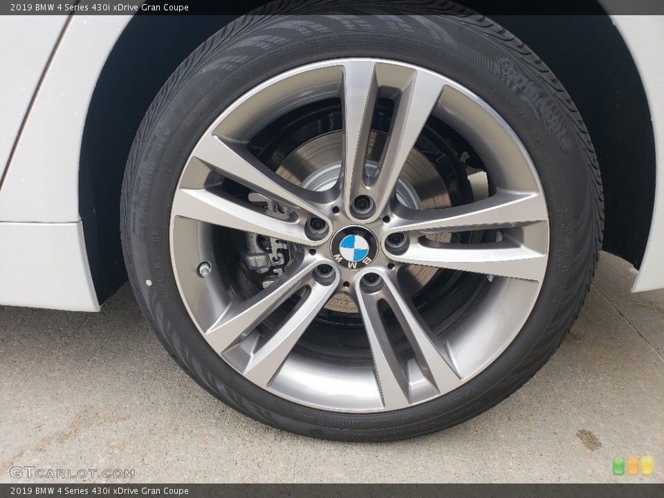 2019 BMW 4 Series 430i xDrive Gran Coupe Wheel and Tire Photo #130413209