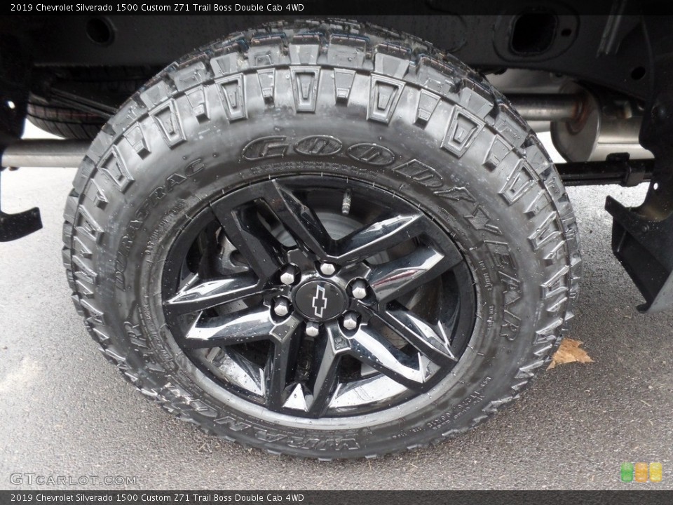 2019 Chevrolet Silverado 1500 Custom Z71 Trail Boss Double Cab 4WD Wheel and Tire Photo #130422916