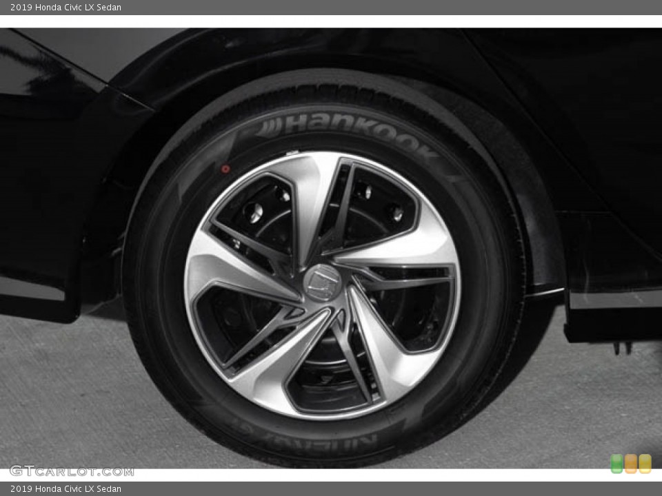 2019 Honda Civic LX Sedan Wheel and Tire Photo #130425995