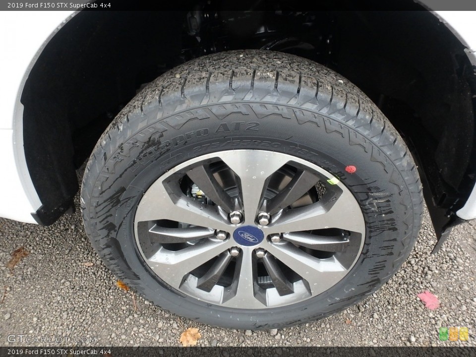 2019 Ford F150 STX SuperCab 4x4 Wheel and Tire Photo #130428803