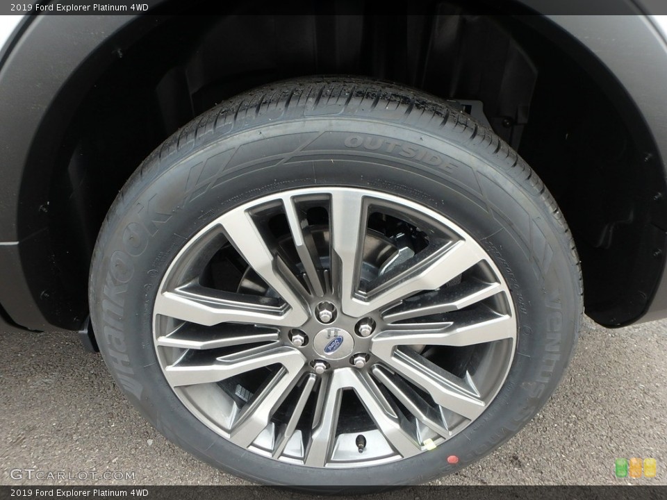 2019 Ford Explorer Platinum 4WD Wheel and Tire Photo #130437850