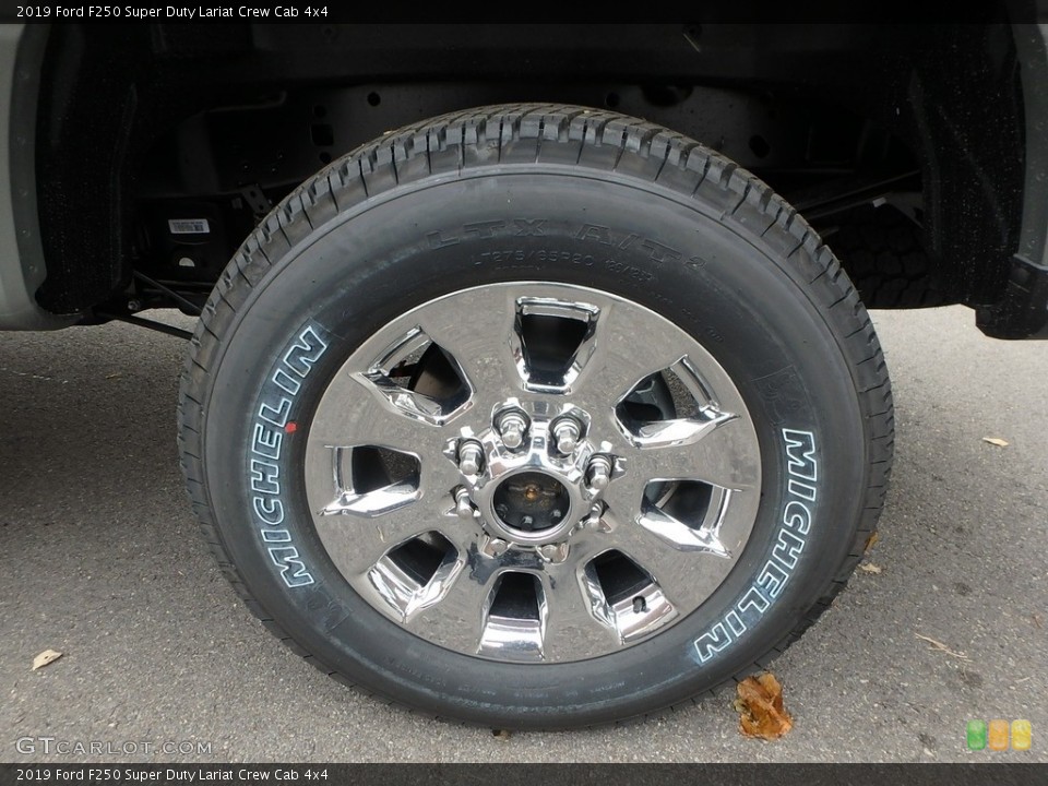 2019 Ford F250 Super Duty Lariat Crew Cab 4x4 Wheel and Tire Photo #130439638