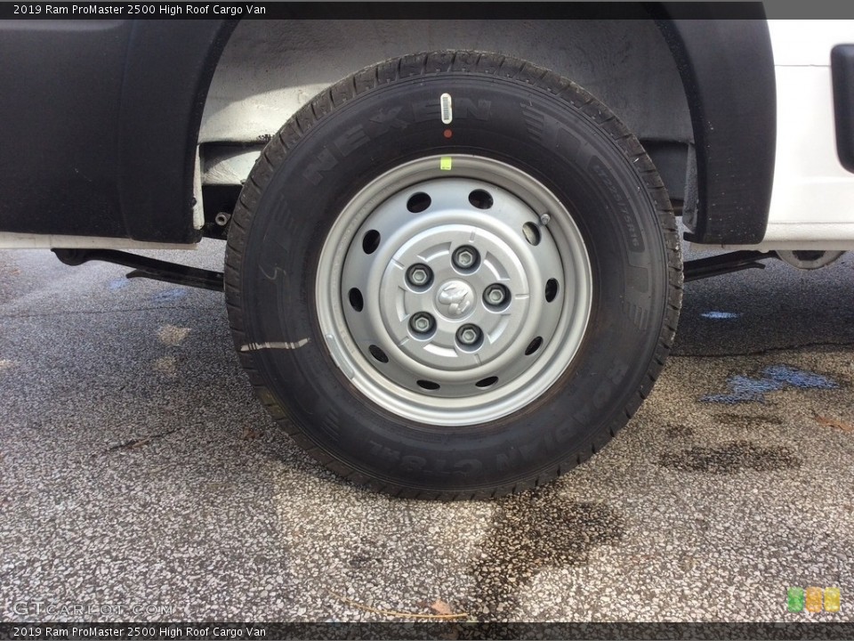 2019 Ram ProMaster 2500 High Roof Cargo Van Wheel and Tire Photo #130441318
