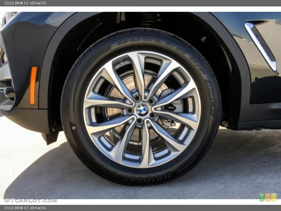 2019 BMW X3 sDrive30i Wheel and Tire Photo #130447120