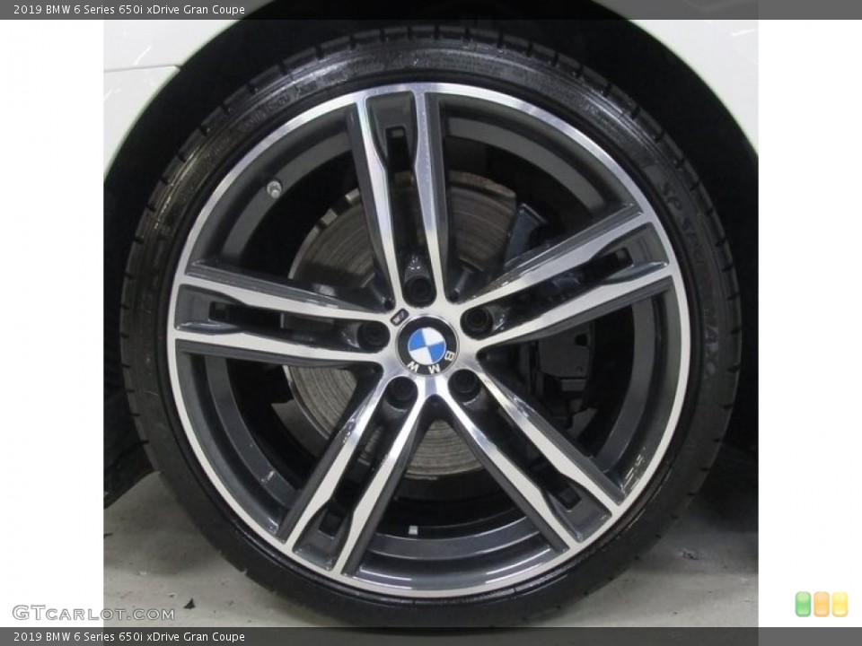 2019 BMW 6 Series 650i xDrive Gran Coupe Wheel and Tire Photo #130452758