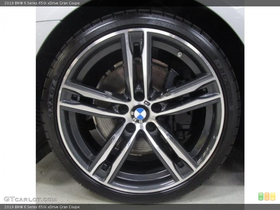 2019 BMW 6 Series 650i xDrive Gran Coupe Wheel and Tire Photo #130453481